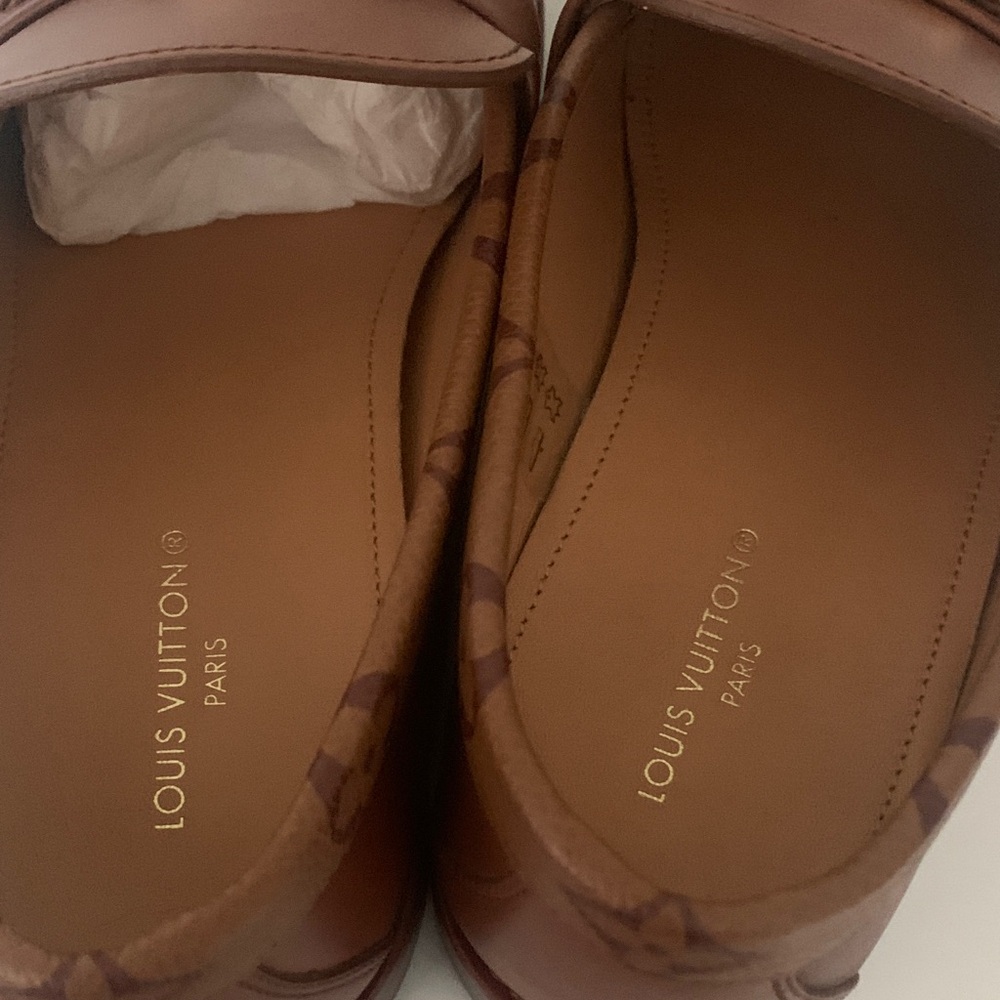 Louis Vuitton Tan Major Loafer UK 7.5/US 8.5 - Picture 5 of 8